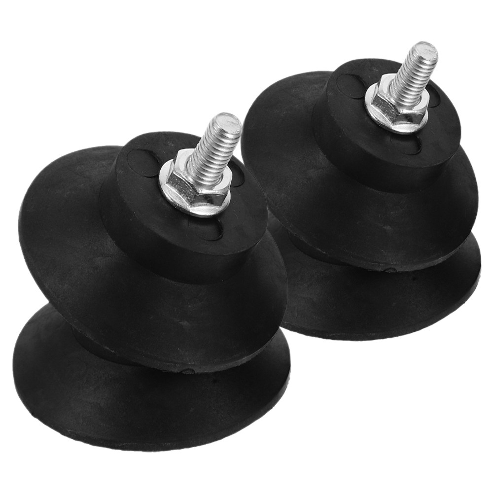 Furniture Foot Pad - 4 Adet Dişli Kauçuk Ayak Pedi,