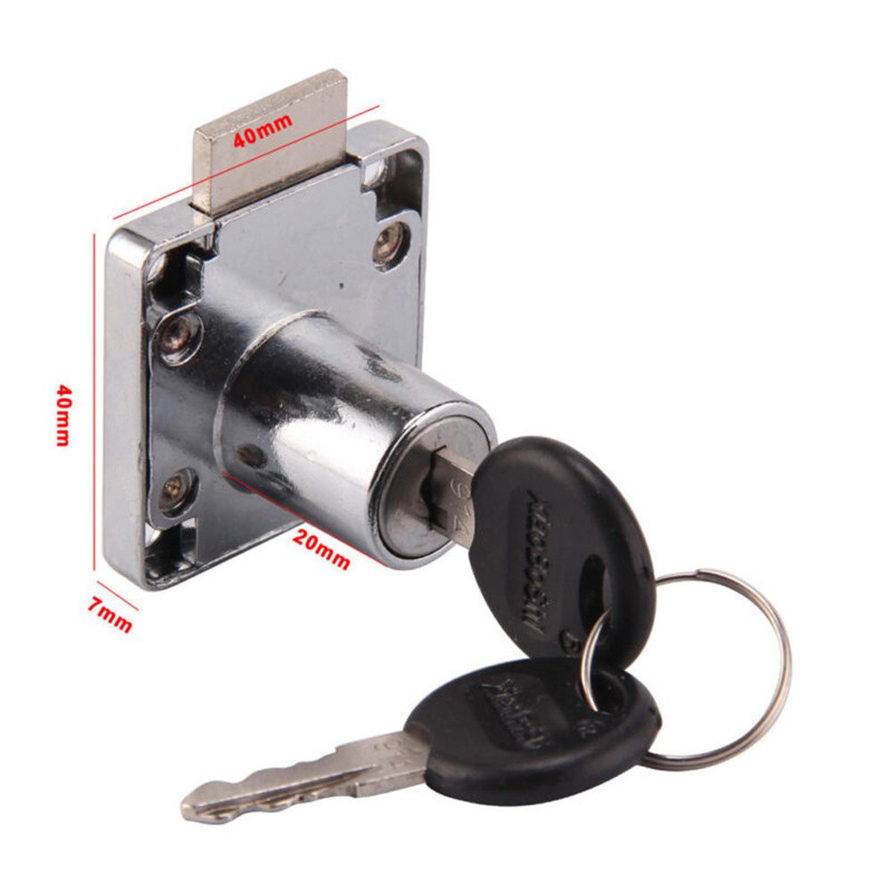 Quality Furniture Hardware - 2 adet kilit, dolap kilidi, 4