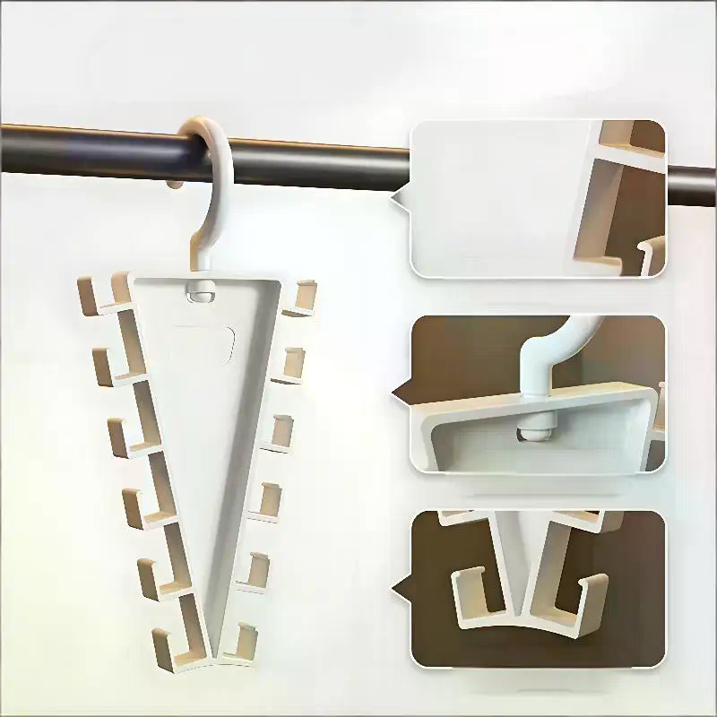 Furniture Hardware Accessories - 2 adet çok fonksiyonlu dolap askısı