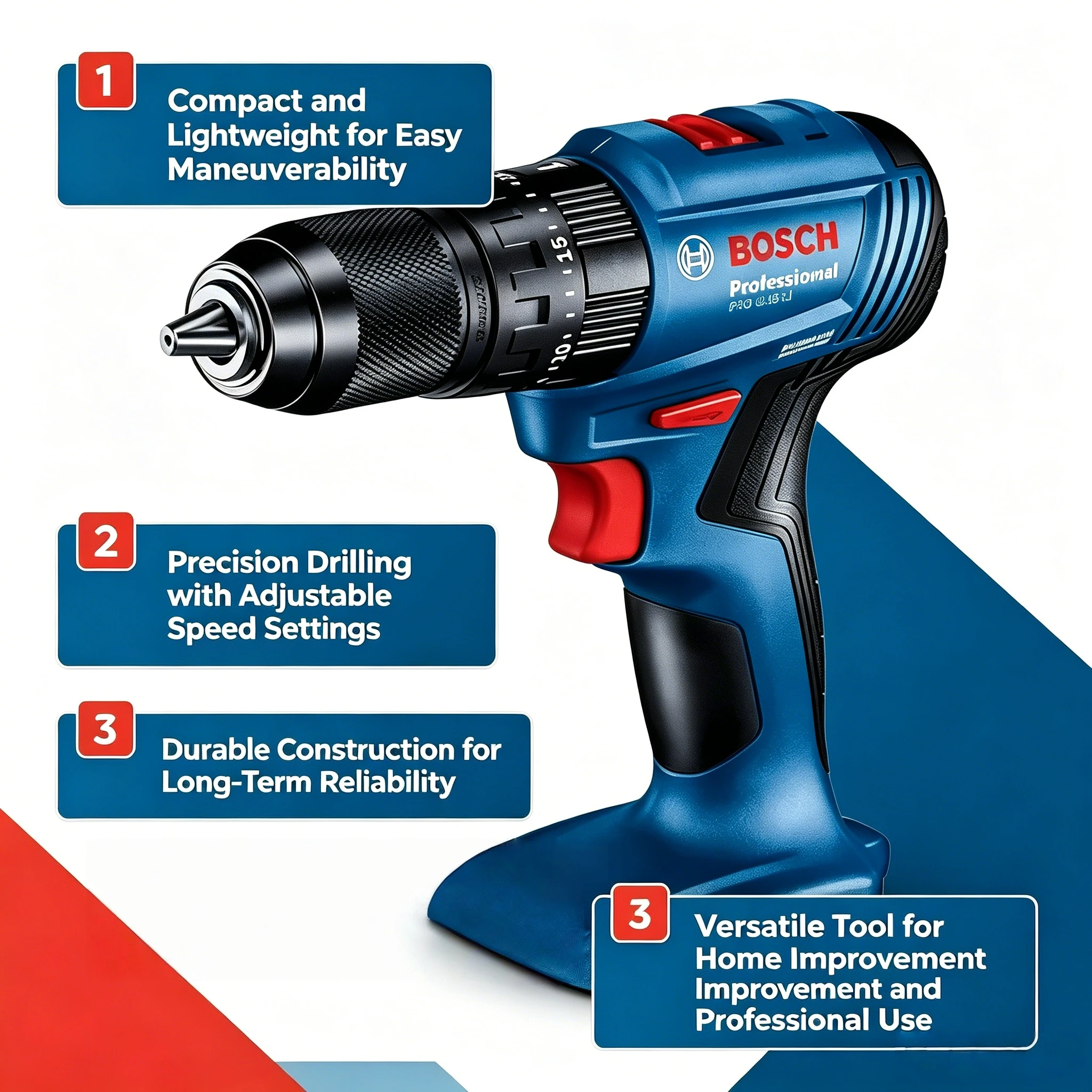 Bosch Drill Gsb 18V - BOSCH GSB 185-LI Fırçasız Darbeli Matkap,