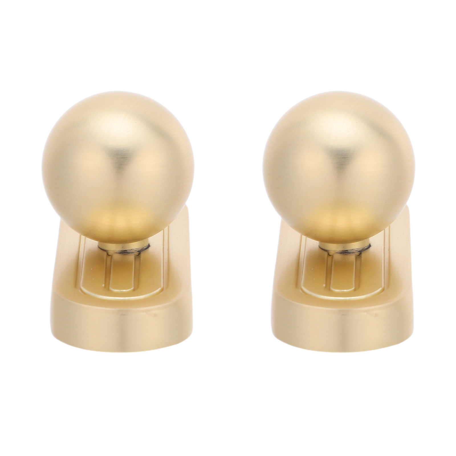 Furniture Hardware With Backplate - 2 Adet Dolap Kolu Çinko Alaşım
