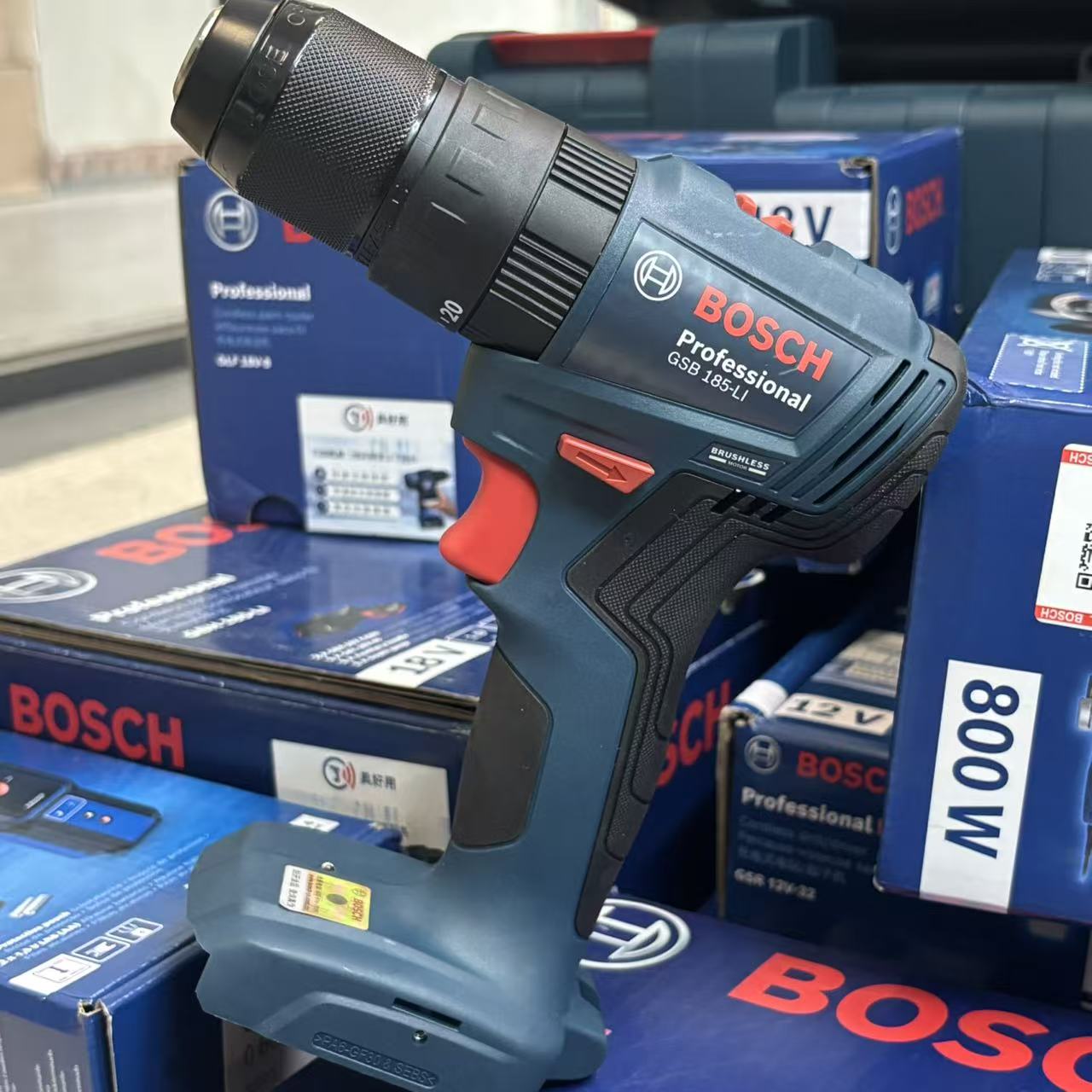 BOSCH GSB 185-LI Fırçasız Akül - Bosch Drill Gsb 18V incelemesi ve fiyatı