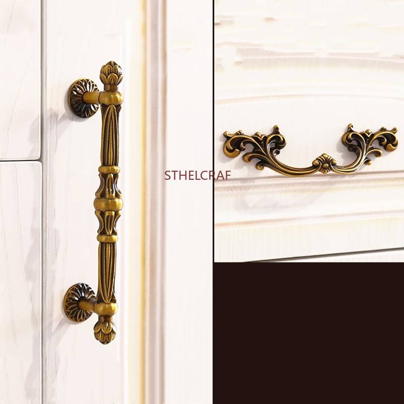 Antik tarzı masa çekmece kolla - Quality Furniture Hardware incelemesi ve fiyatı