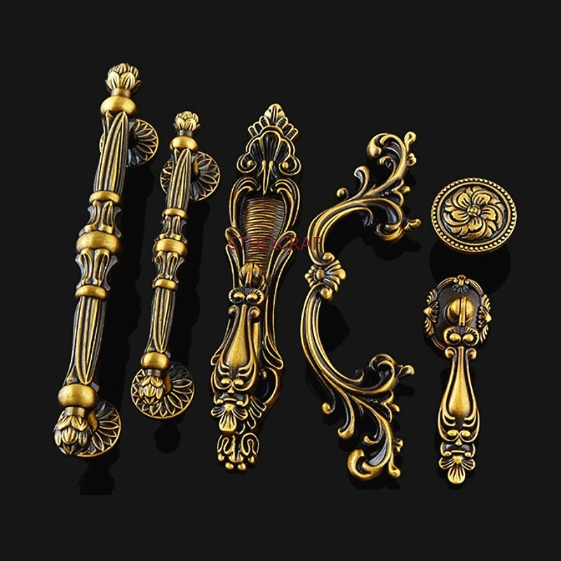 Antik tarzı masa çekmece kolla - Quality Furniture Hardware incelemesi ve fiyatı