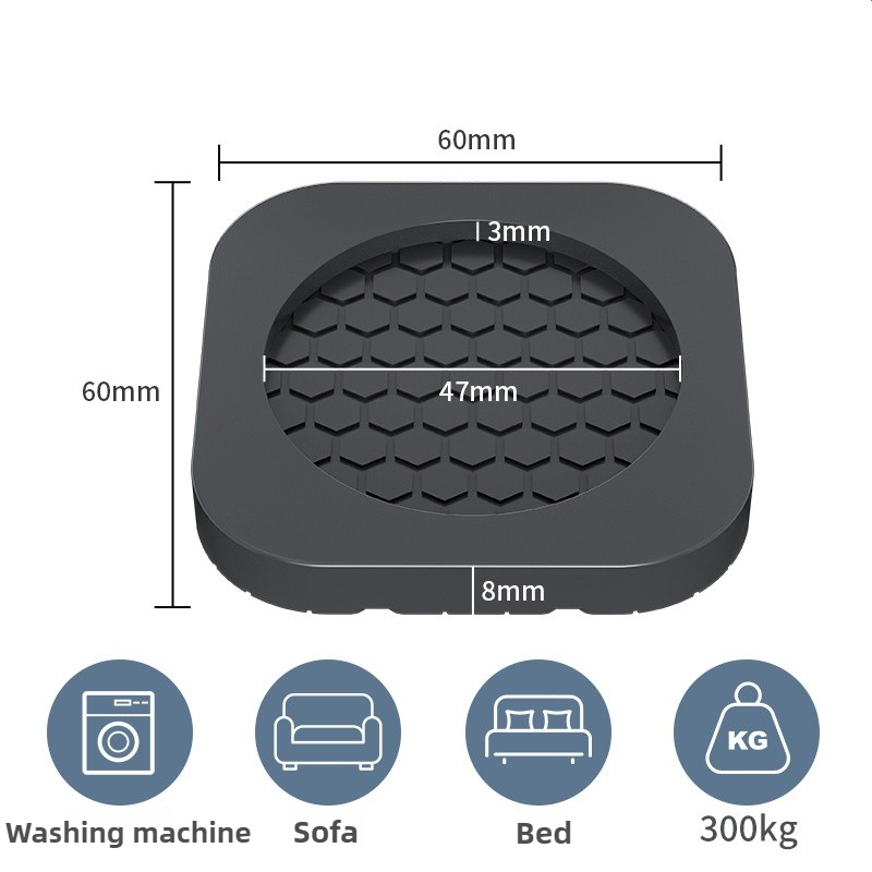 4 adet Anti titreşim ayak pedl - Furniture Foot Pad incelemesi ve fiyatı