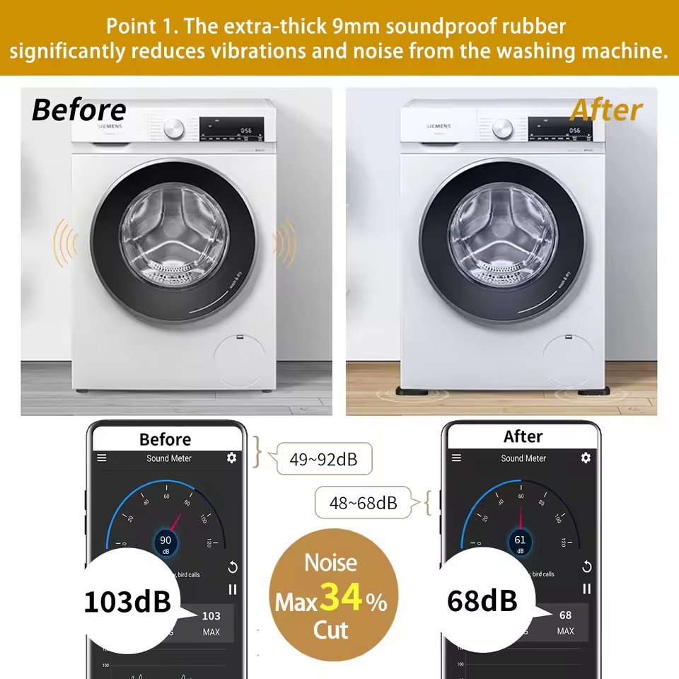 4 adet Anti titreşim ayak pedl - Furniture Foot Pad incelemesi ve fiyatı