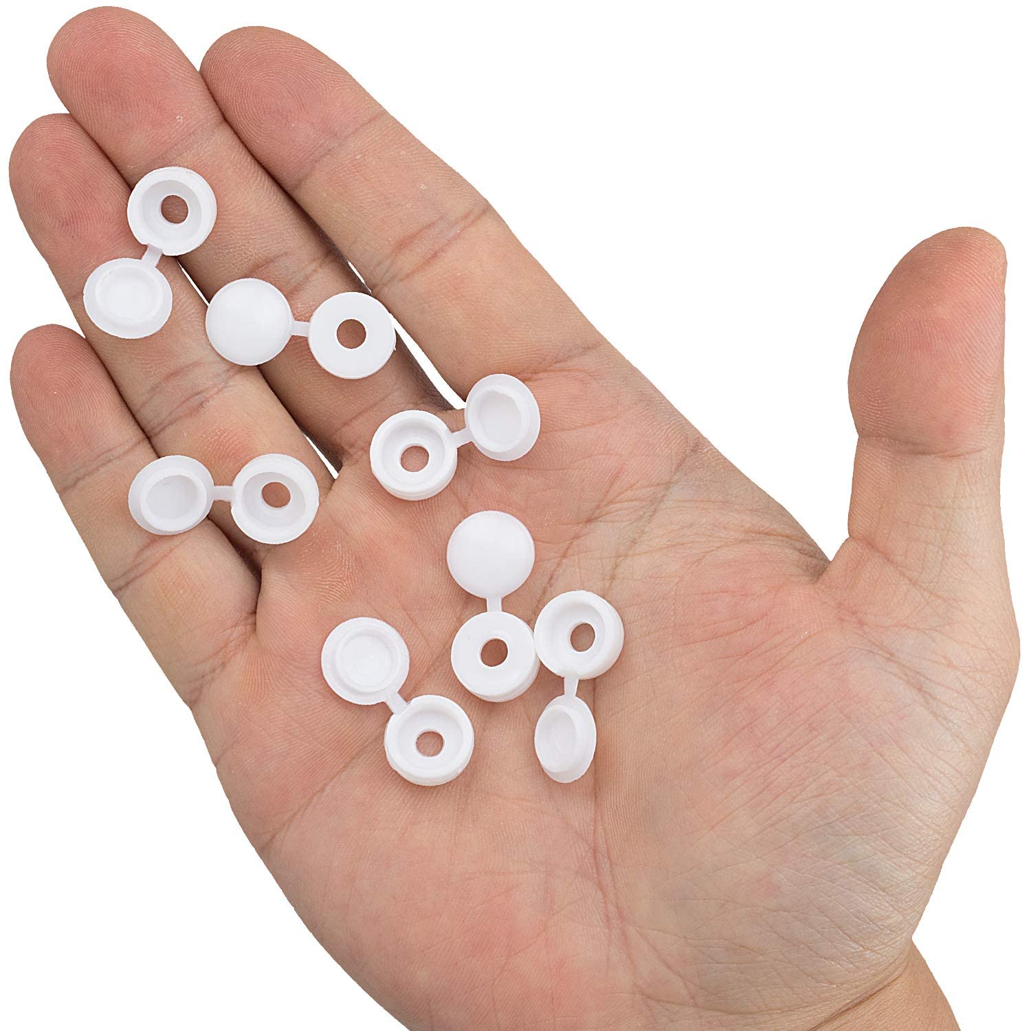 Beyaz Menteşeli Plastik vidalı - Furniture Hardware Nut incelemesi ve fiyatı