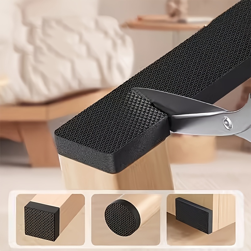 Siyah Sandalye Ayak Pedleri 1  - Furniture Foot Pad incelemesi ve fiyatı