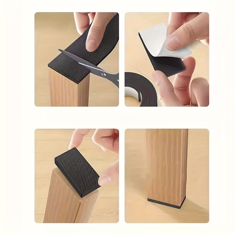 Siyah Sandalye Ayak Pedleri 1  - Furniture Foot Pad incelemesi ve fiyatı