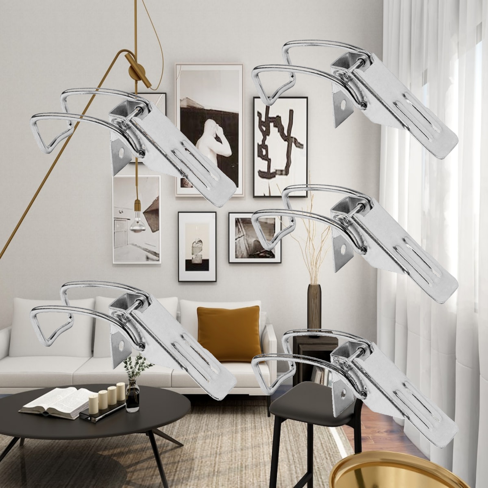 5x Mandal Mandalı Metal Sağlam - Furniture Hardware Accessories incelemesi ve fiyatı