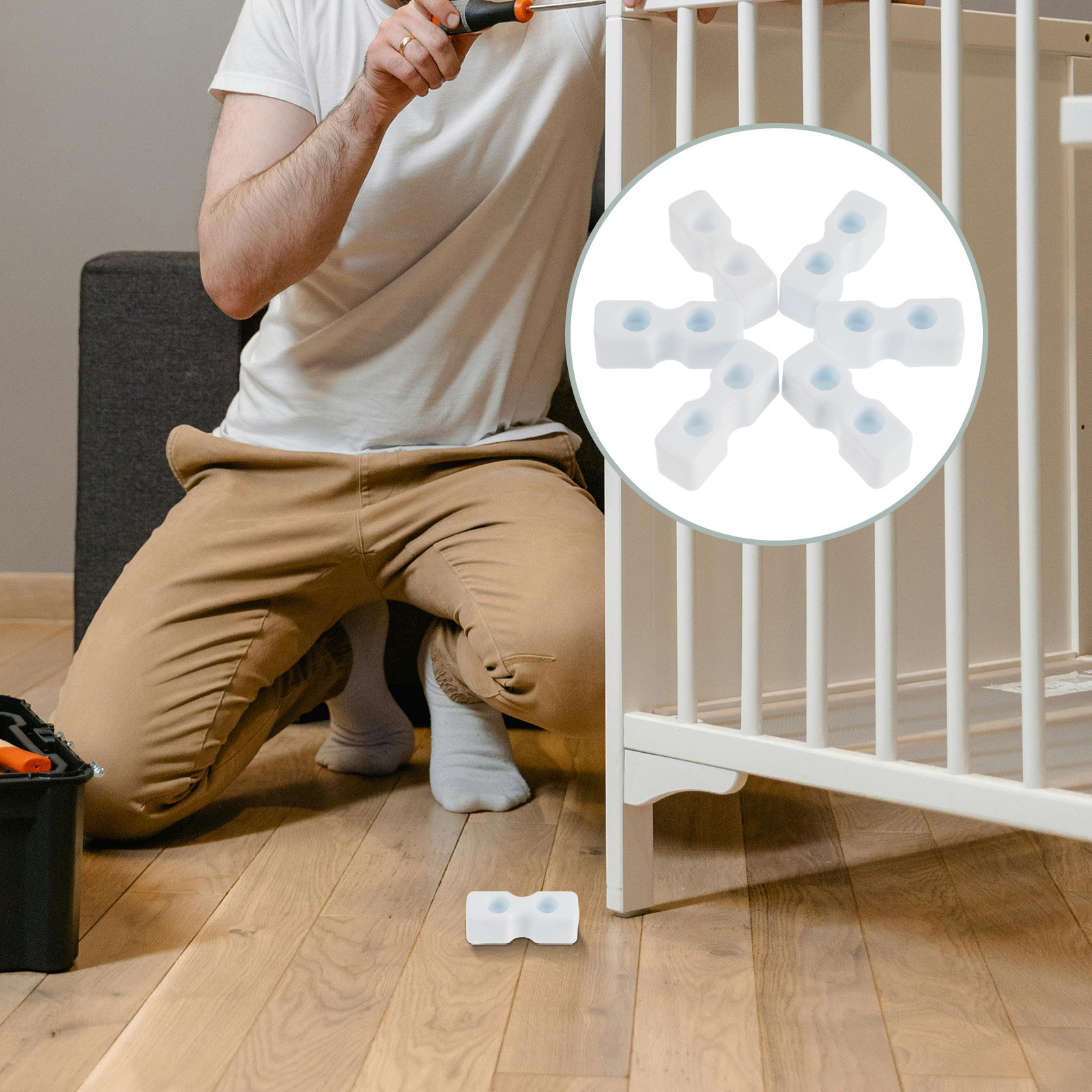 20 Adet Bebek Beşiği Vidaları, - Furniture Hardware Accessories incelemesi ve fiyatı