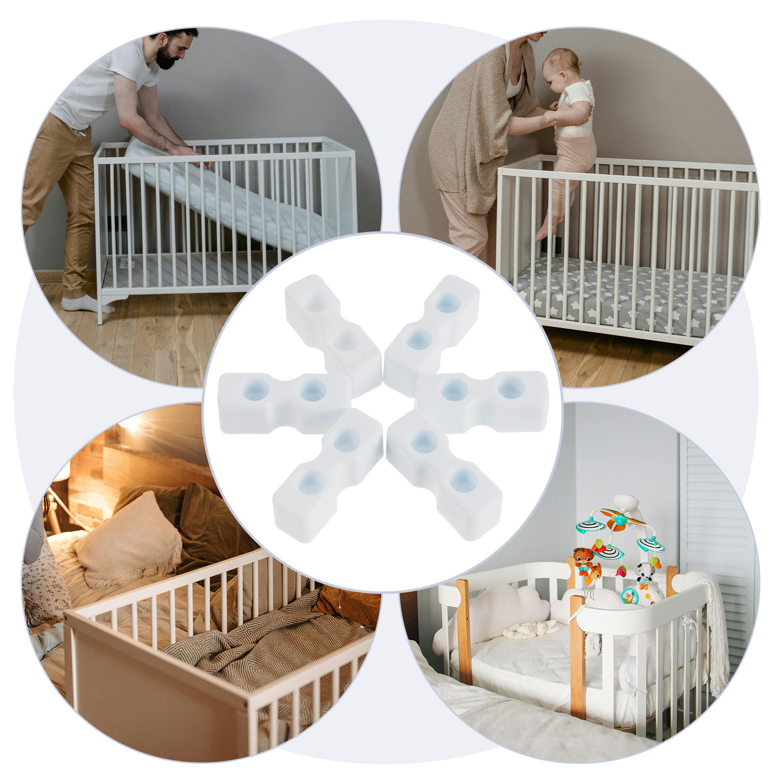 20 Adet Bebek Beşiği Vidaları, - Furniture Hardware Accessories incelemesi ve fiyatı