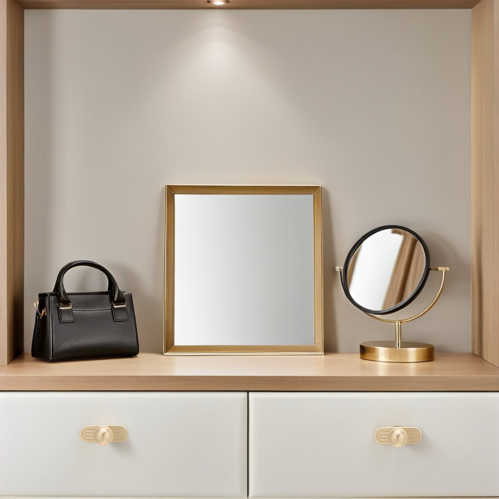 2 Adet Dolap Kolu Çinko Alaşım - Furniture Hardware With Backplate incelemesi ve fiyatı